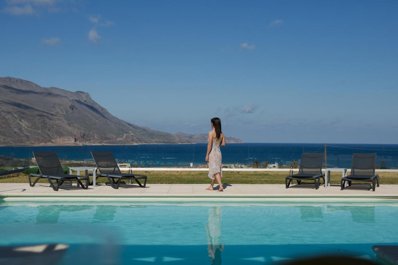 Larimar Luxury Sea View Villa Kíssamos Zewnętrze zdjęcie