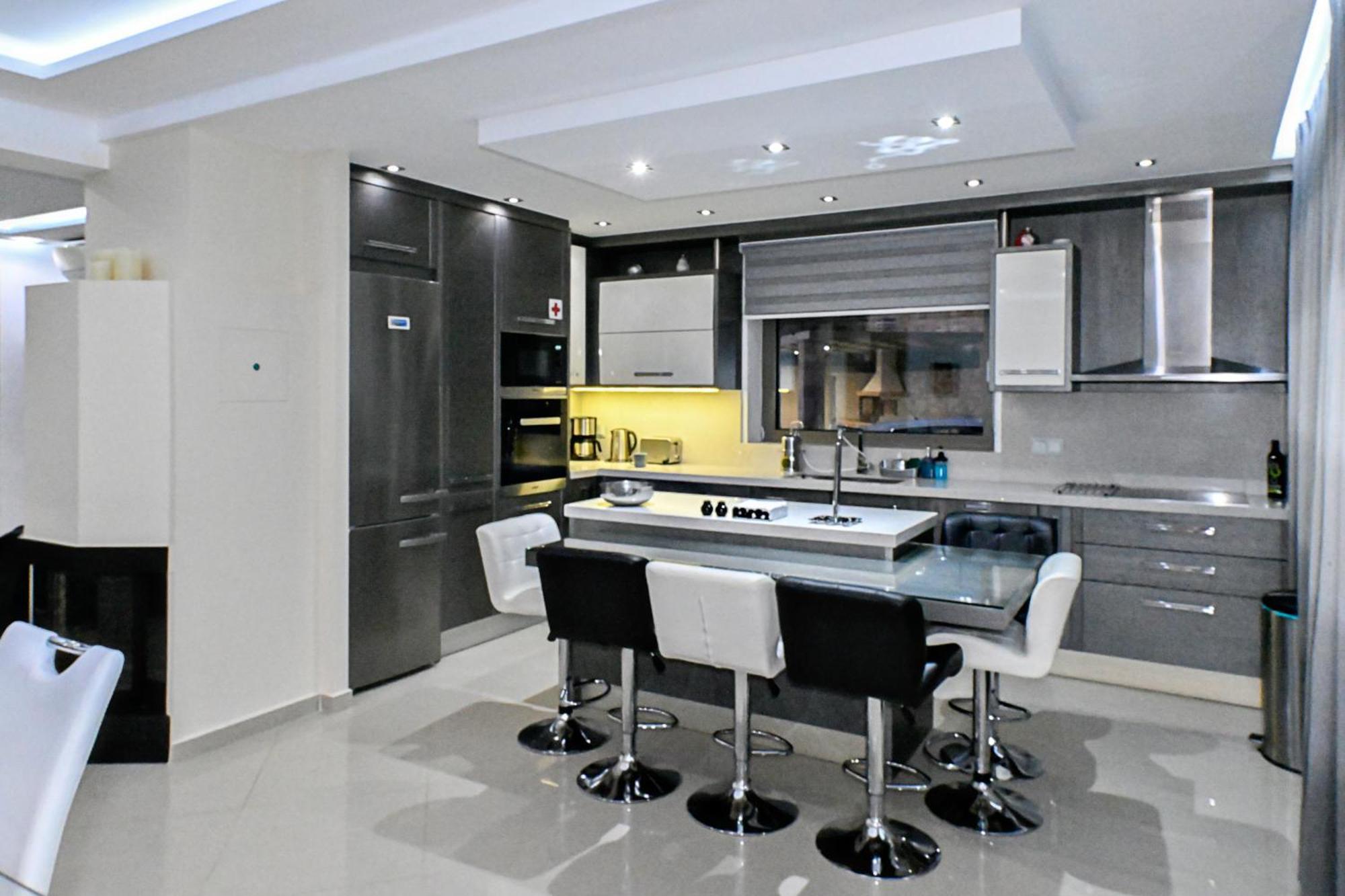 Larimar Luxury Sea View Villa Kíssamos Zewnętrze zdjęcie